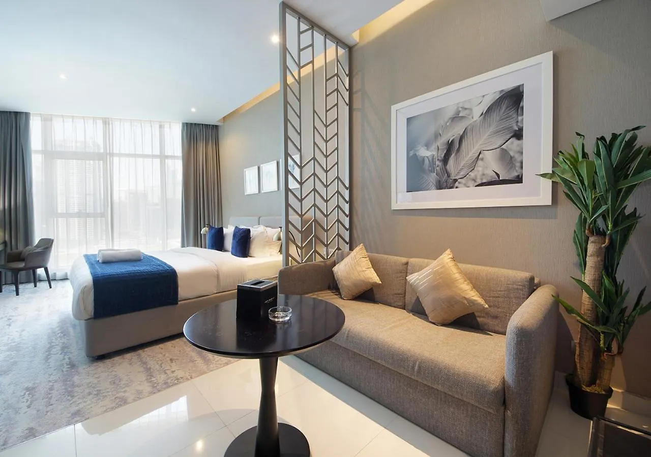 Stylish Studio In Damac Prive Canal-View Studio Dubai Apartment