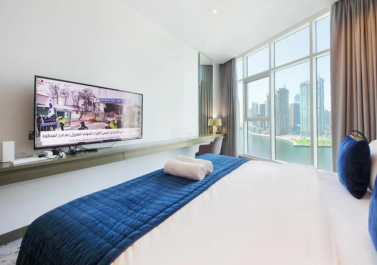 Apartment Stylish Studio In Damac Prive Canal-View Studio Dubai United Arab Emirates